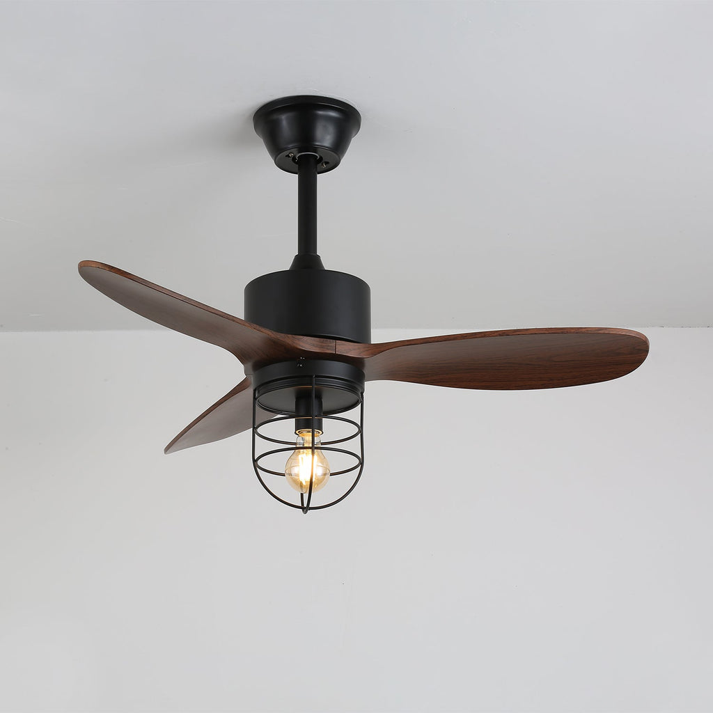 Caldor Industrial Ceiling Fan Light