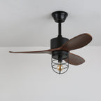 Caldor Industrial Ceiling Fan Light