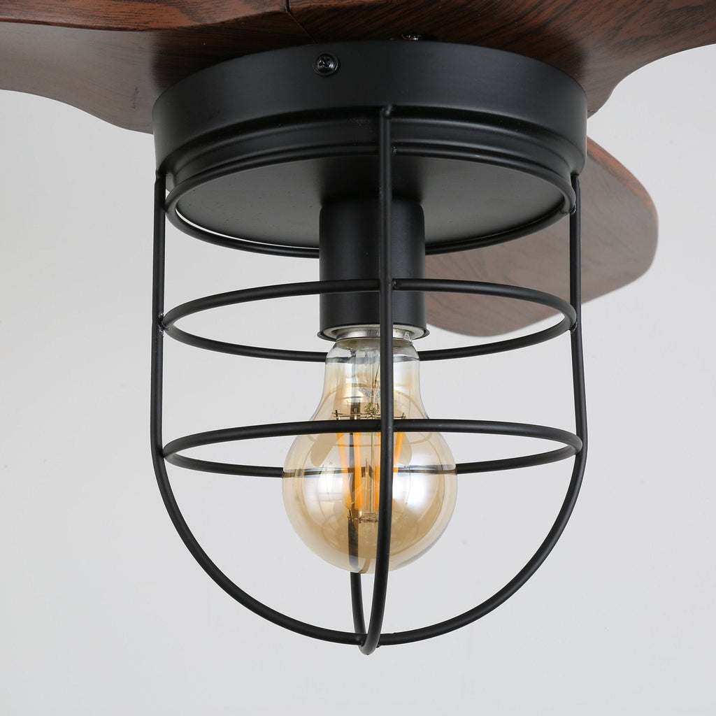Caldor Industrial Ceiling Fan Light