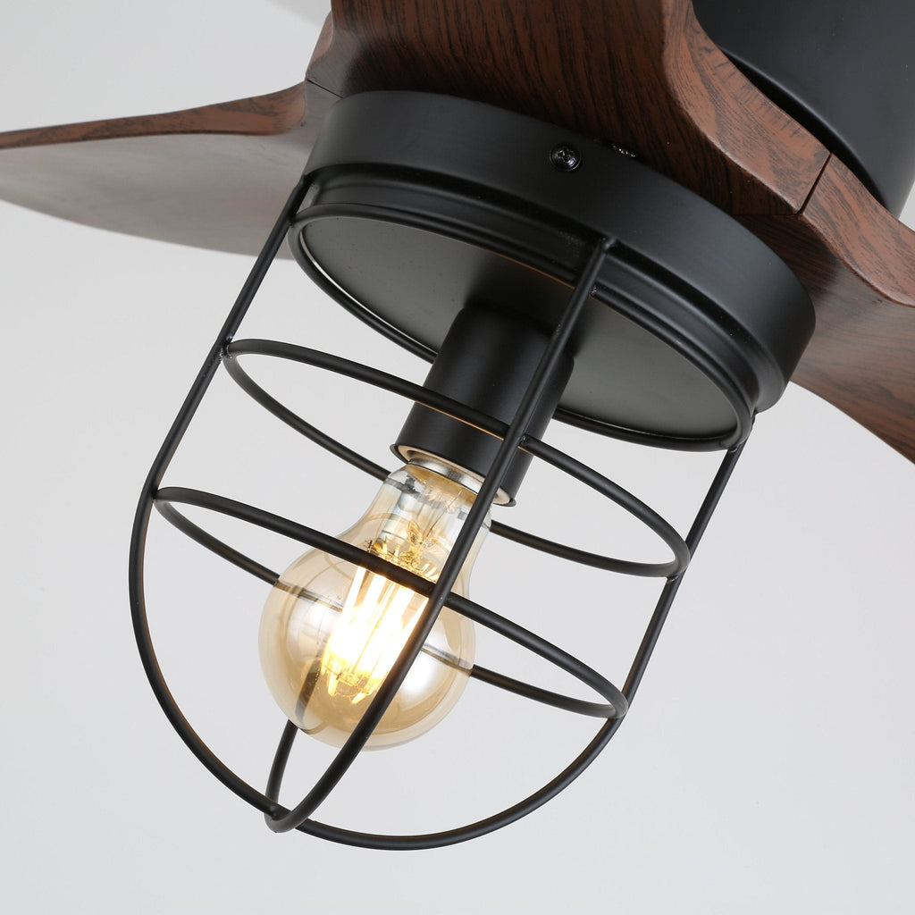 Caldor Industrial Ceiling Fan Light