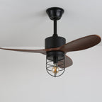 Caldor Industrial Ceiling Fan Light