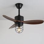 Caldor Industrial Ceiling Fan Light