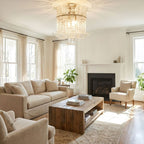 Calista Murano Glass Ceiling Lamp