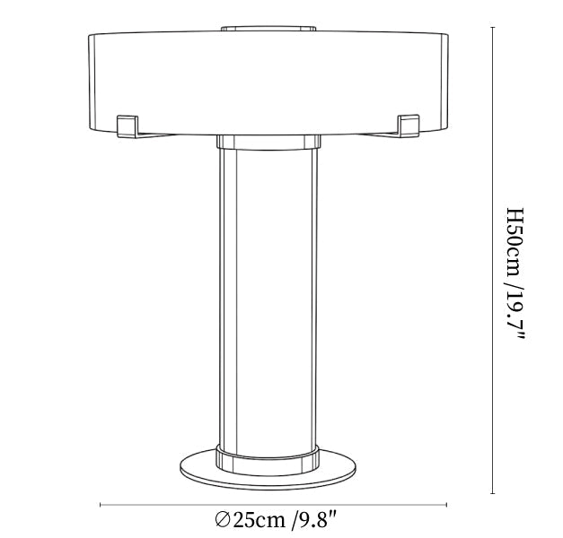 Calix Alabaster Table Lamp