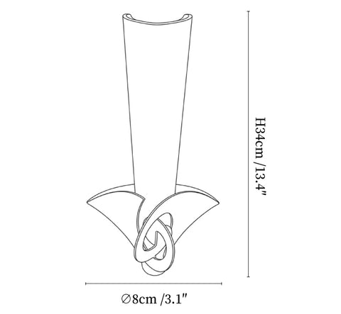 Calla Glass Wall Sconce