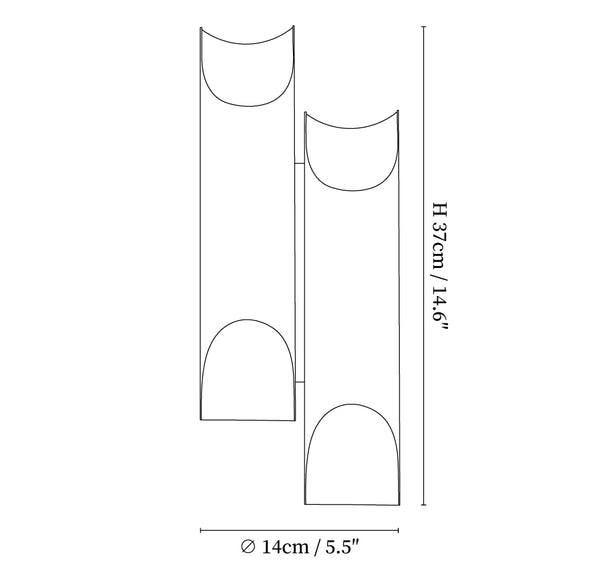 Callahan Brass Wall Lamp