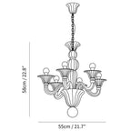 Calle Rafina Chandelier