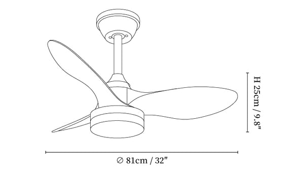 Callum Ceiling Fan Light