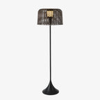 Callum Woven Solar Floor Lamp