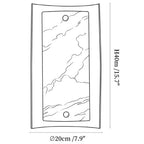 Calviero Alabaster Wall Sconce