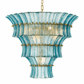 Calyra Tiered Glass Chandelier