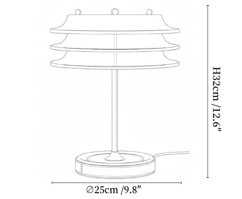 Calystron Table Lamp