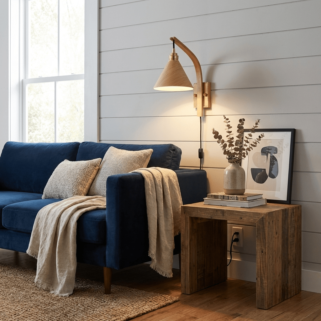 Camber Arc Plug - in Wall Sconce