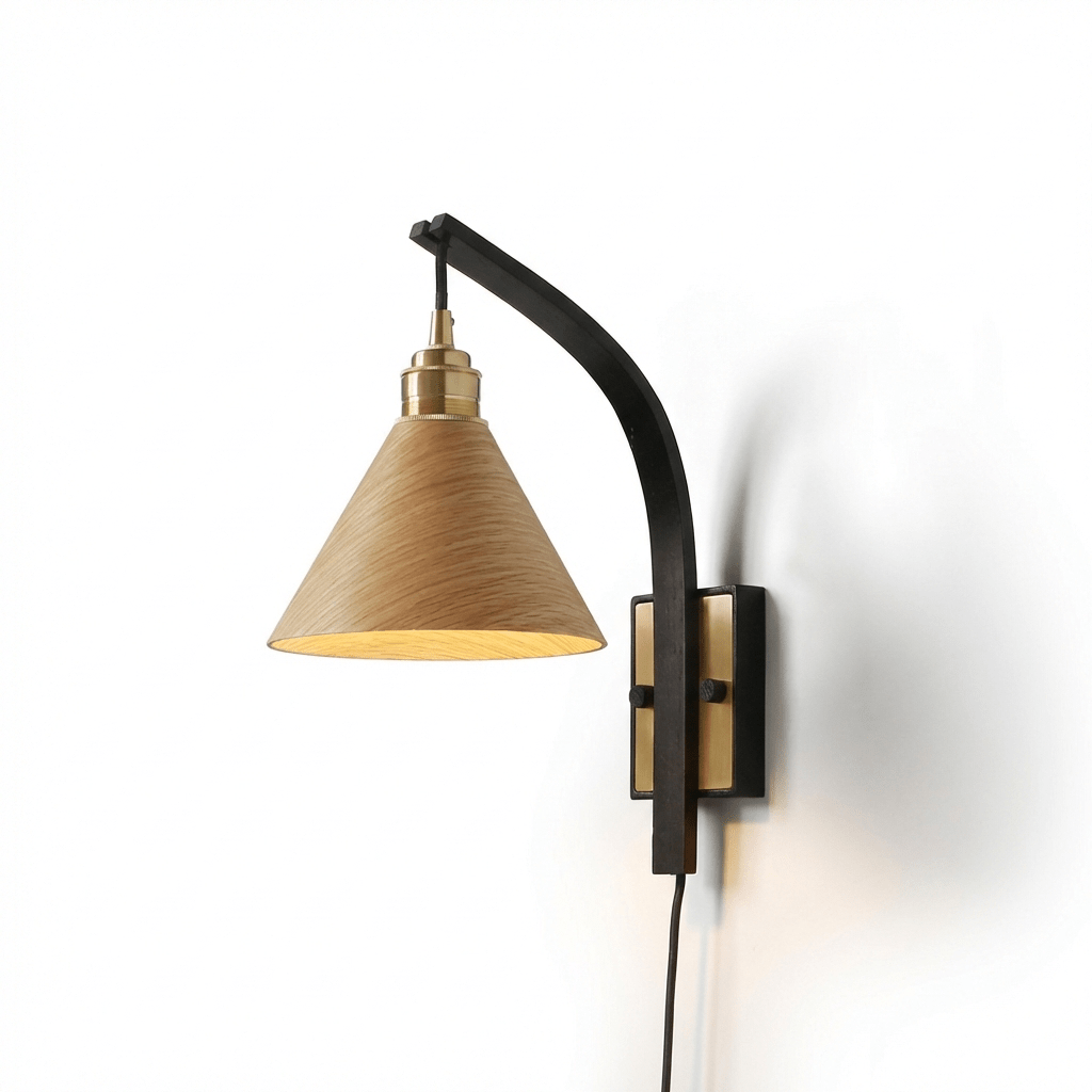 Camber Arc Plug - in Wall Sconce
