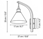 Camber Arc Wall Sconce
