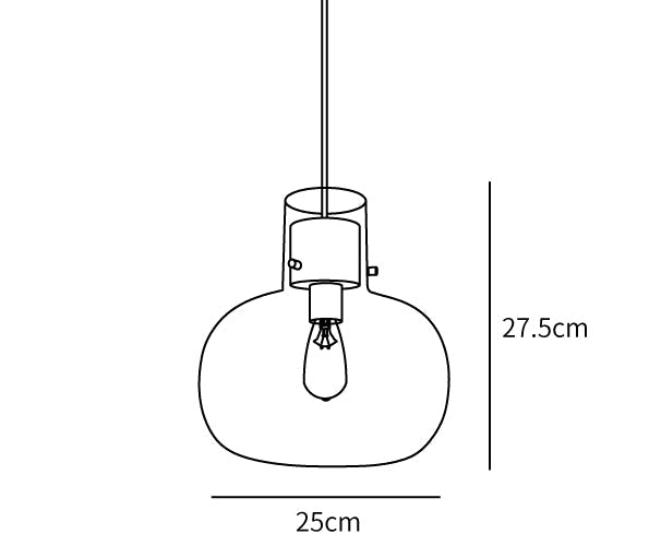 Cambre Glass Pendant Light