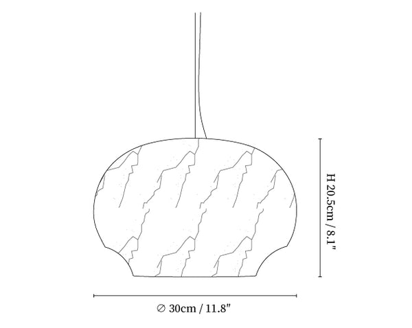 Camille Alabaster Pendant Lamp