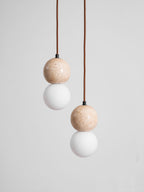 Camille Travertine Pendant Light