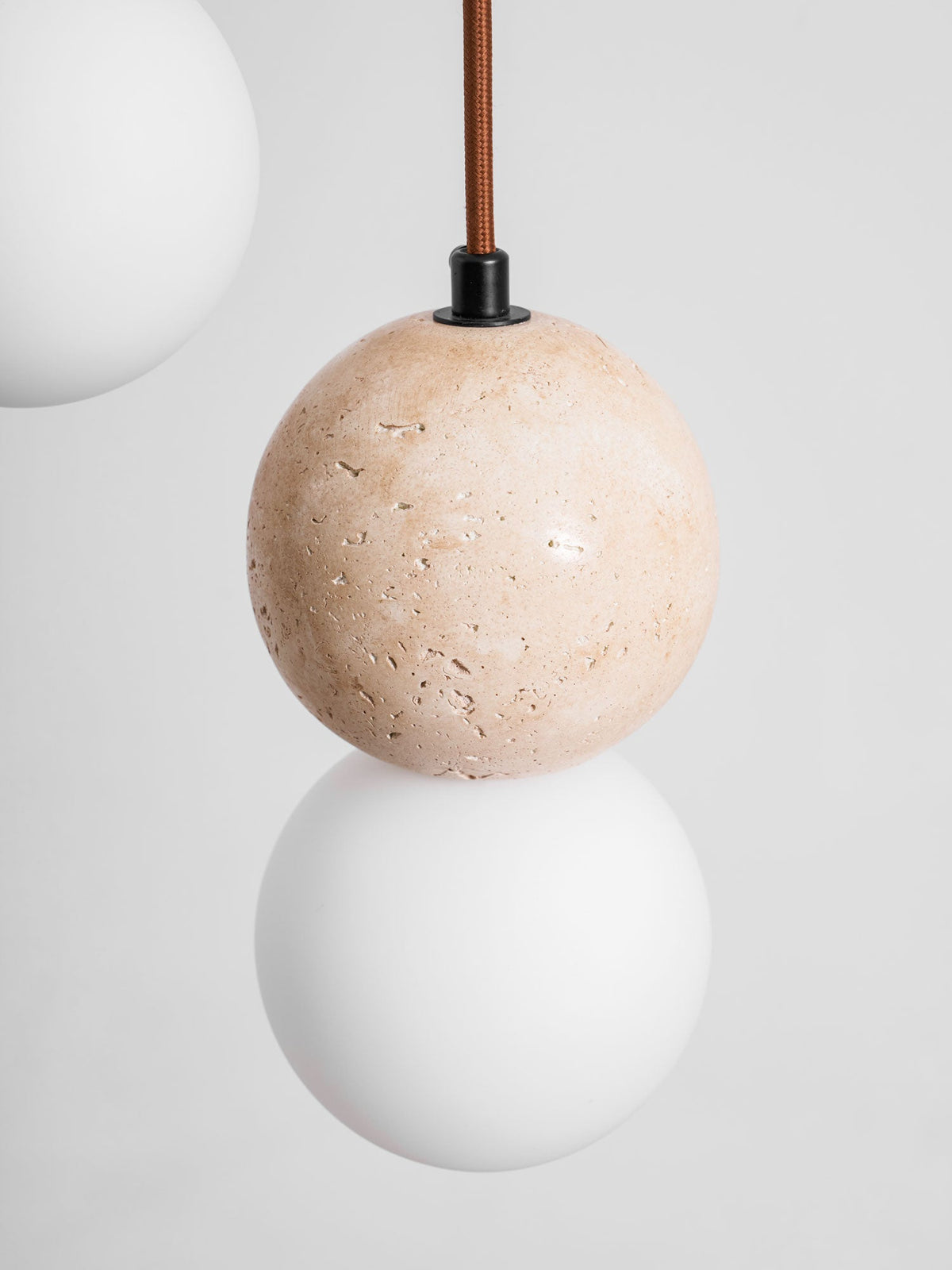 Camille Travertine Pendant Light