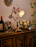 Campanella Vintage Rose Table Lamp