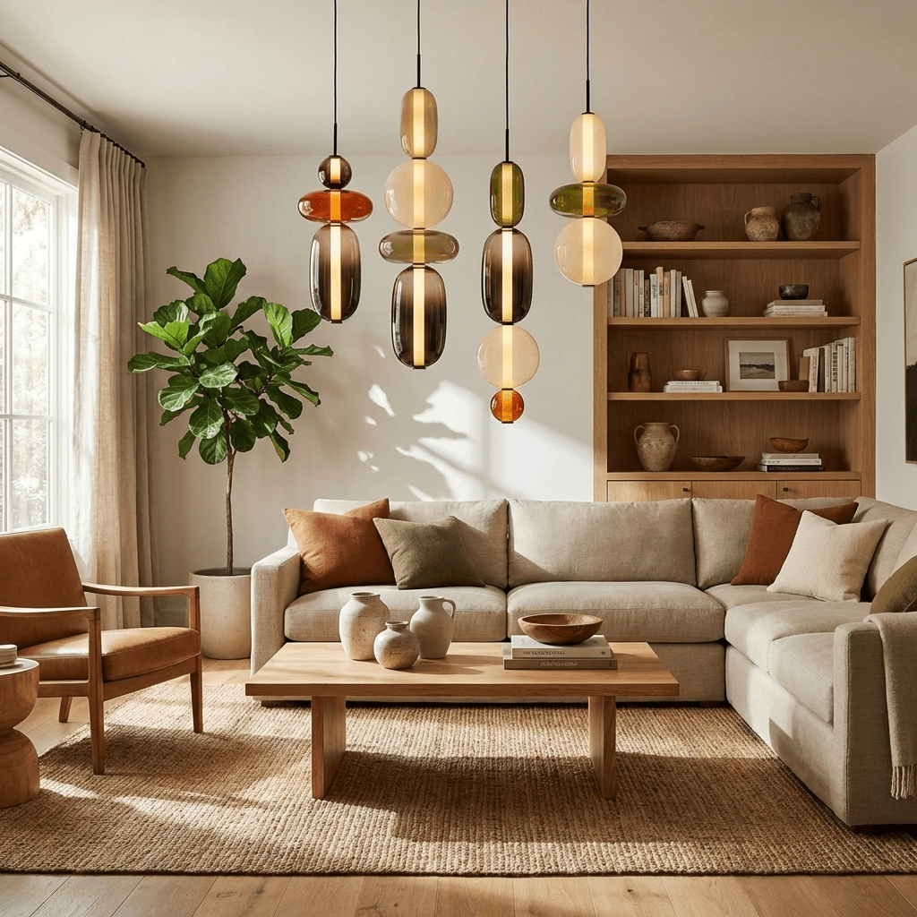Candied Glass Pendant Light