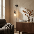 Candied Glass Plug - in Wall Light