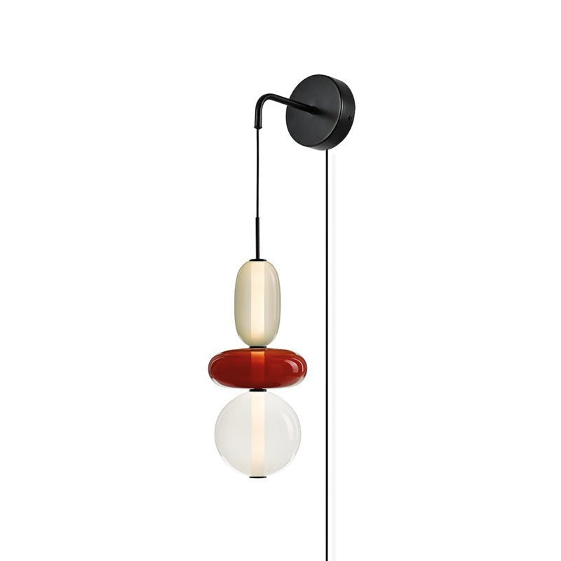 Candied Glass Plug - in Wall Light