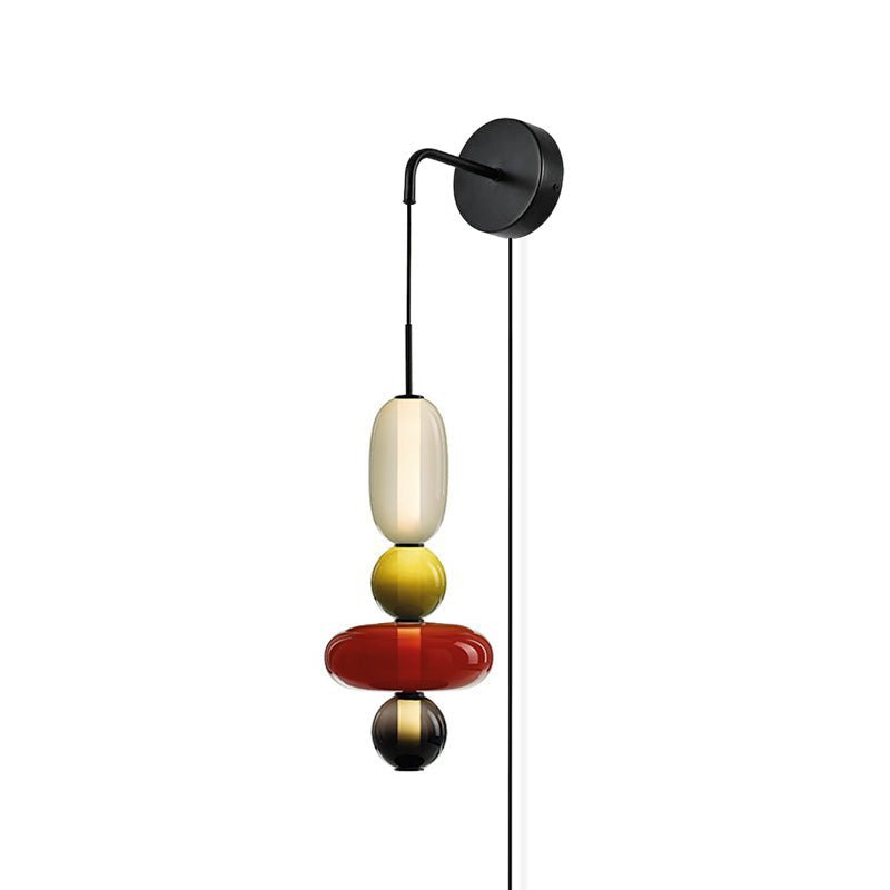 Candied Glass Plug - in Wall Light