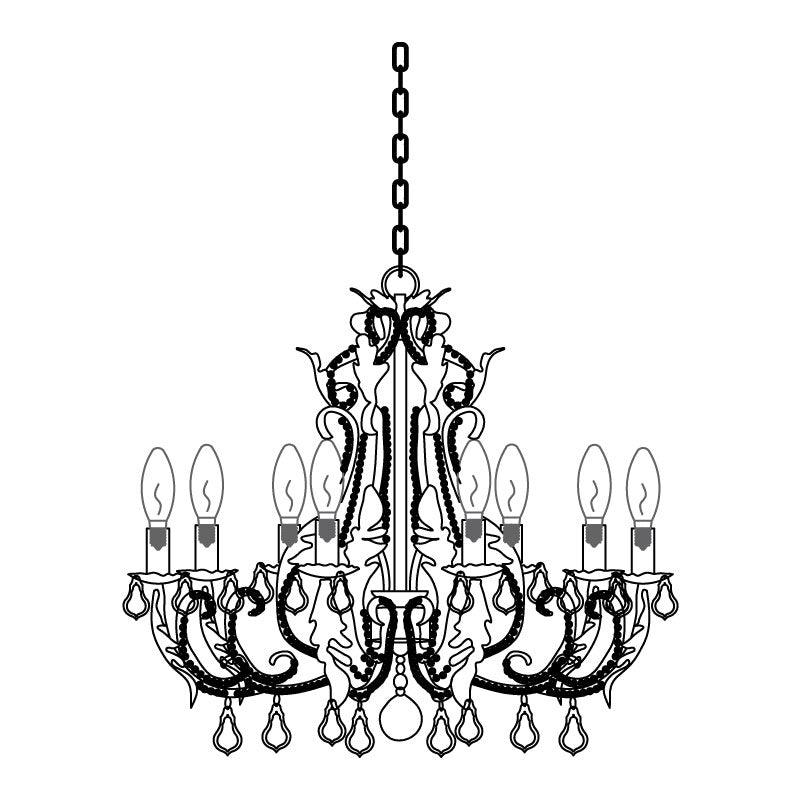 Candle Holder Chandelier