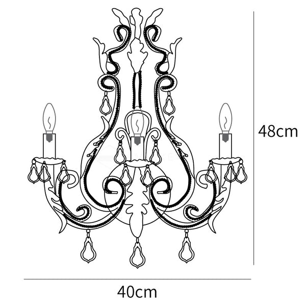 Candle Holder Wall Lamp
