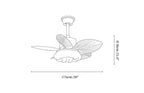 Candy Breeze Ceiling Fan Light