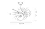 Candy Breeze Ceiling Fan Light