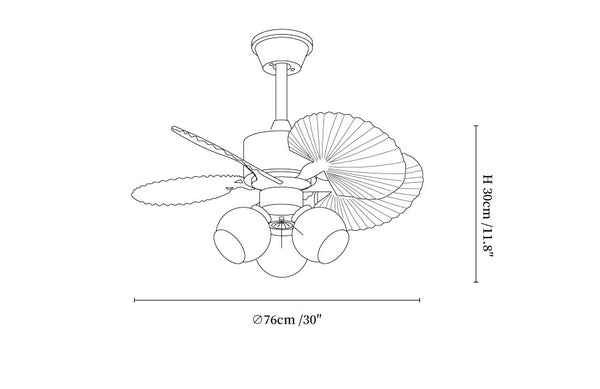 Candy Breeze Ceiling Fan Light