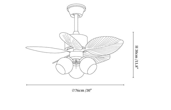 Candy Breeze Ceiling Fan Light