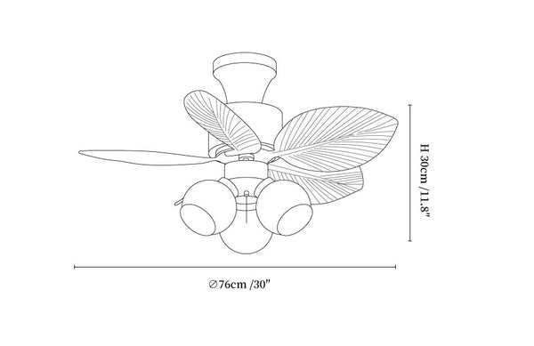 Candy Breeze Ceiling Fan Light