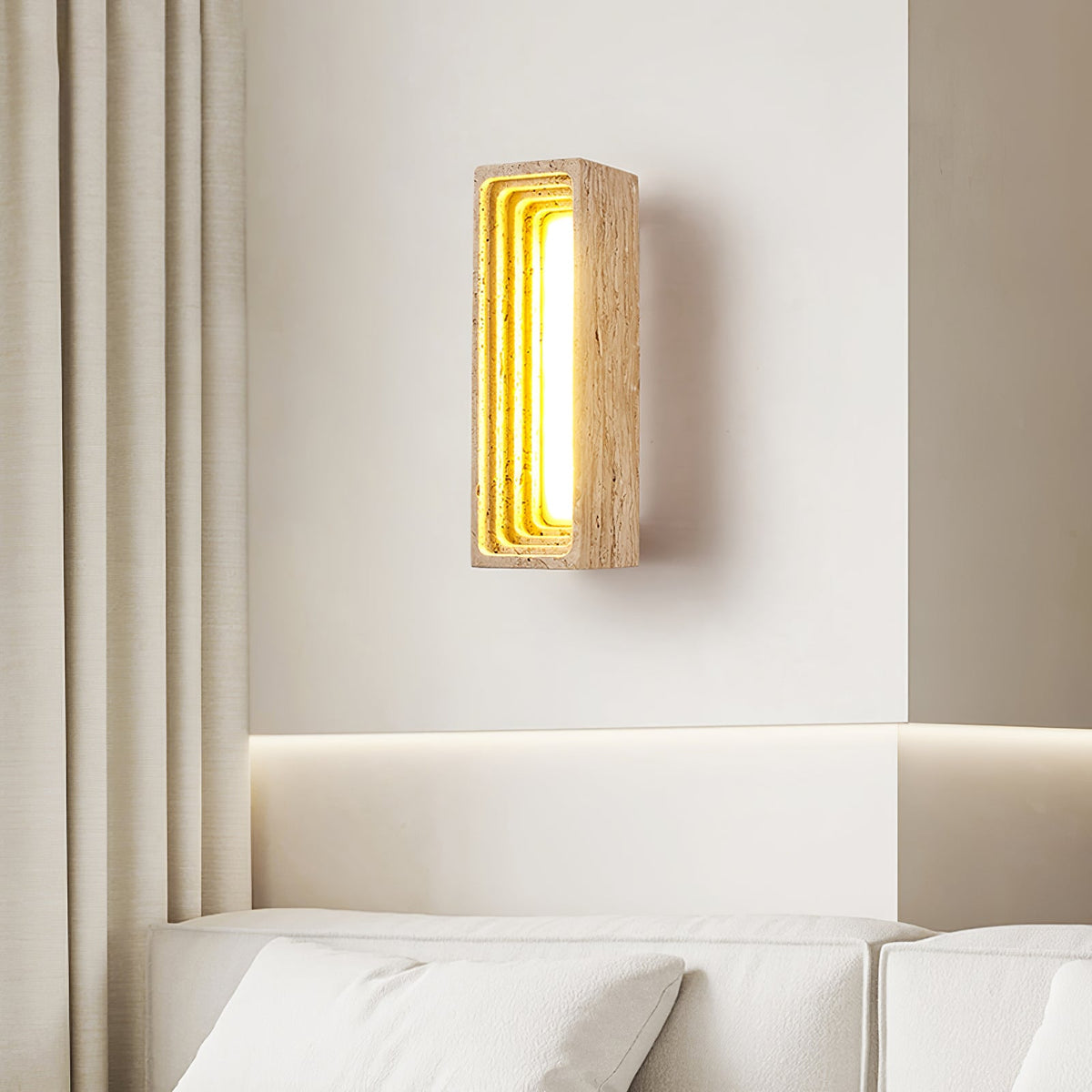 Canyon Travertine Wall Sconce
