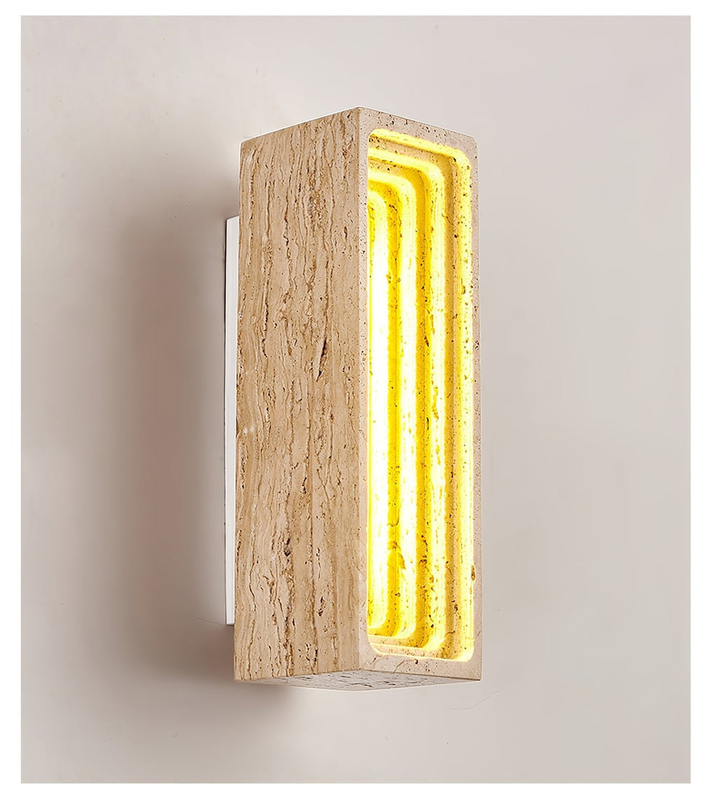 Canyon Travertine Wall Sconce