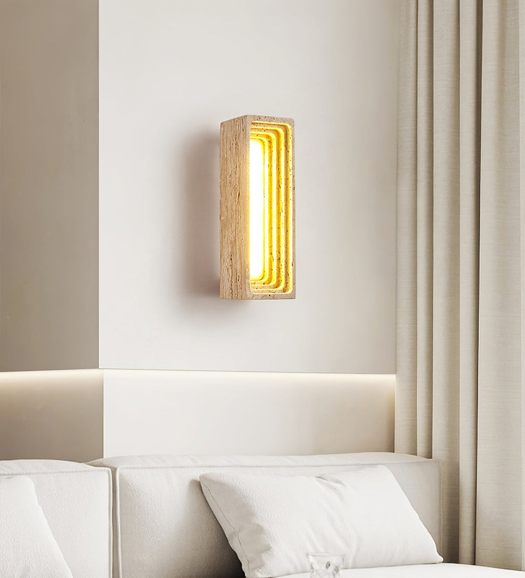 Canyon Travertine Wall Sconce