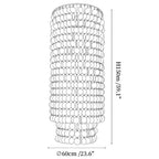 Capelia Column Chandelier