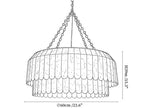 Capiz Aurelia Chandelier