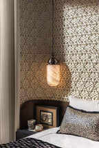 Capsule Alabaster Pendant Lamp