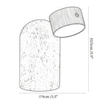 Capsule Stone Table Lamp
