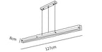 Capuccio LED Linear Pendant Lamp