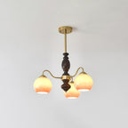Caramel Orb Chandelier