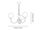 Carmina Orbital Chandelier