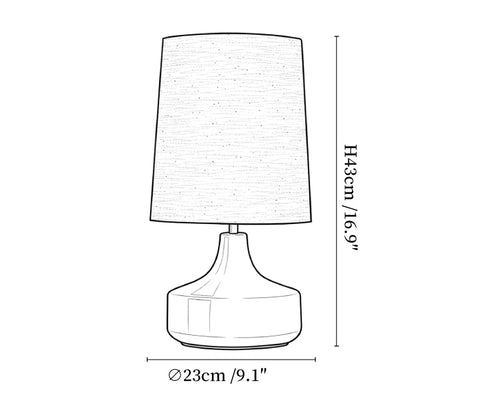 Caroline Ceramic Table Lamp