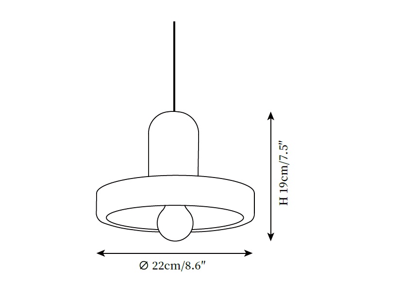 Carrara Alabaster Pendant Lamp