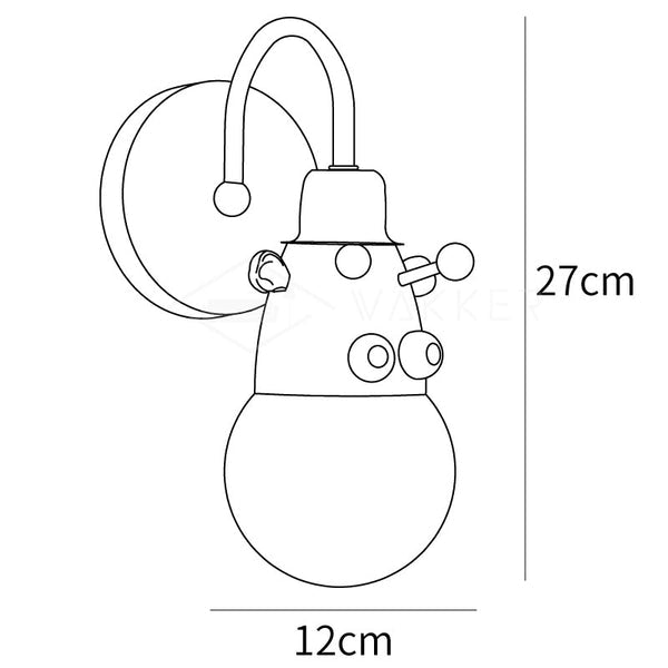 Cartoon Animal Kids Wall Lamp