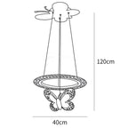 Cartoon Butterfly Acrylic Pendant Lamp