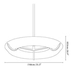 Carve Alabaster Pendant Light